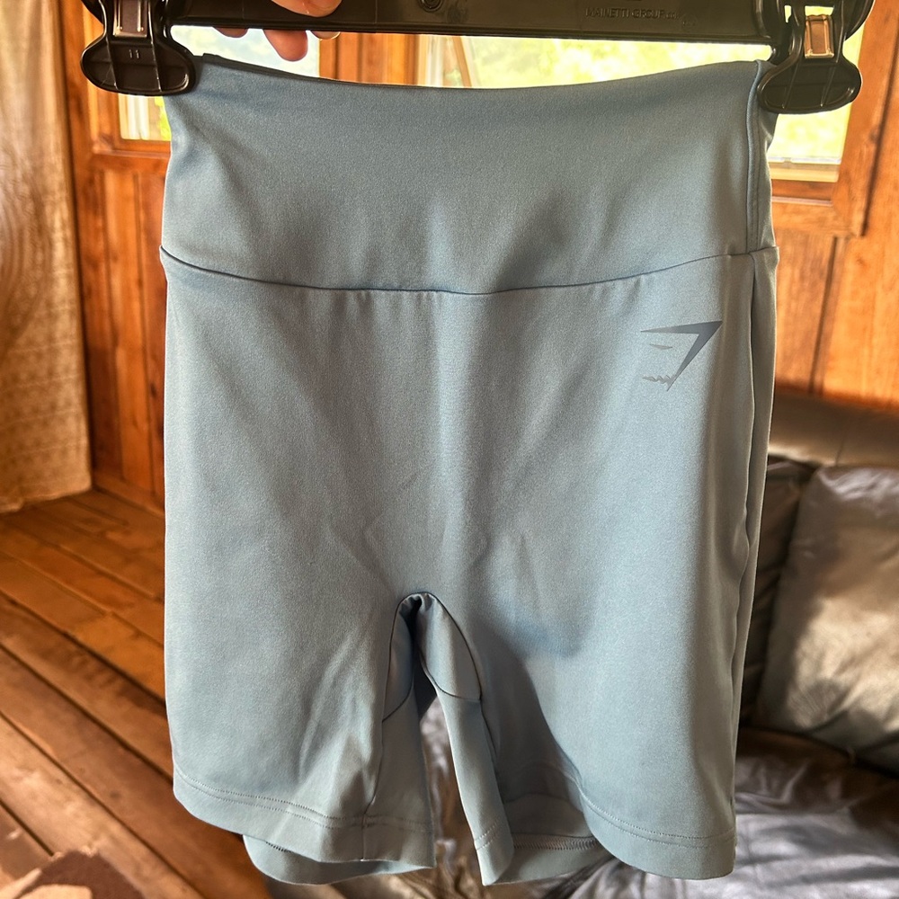 Gymshark Women's Teal Bike Shorts